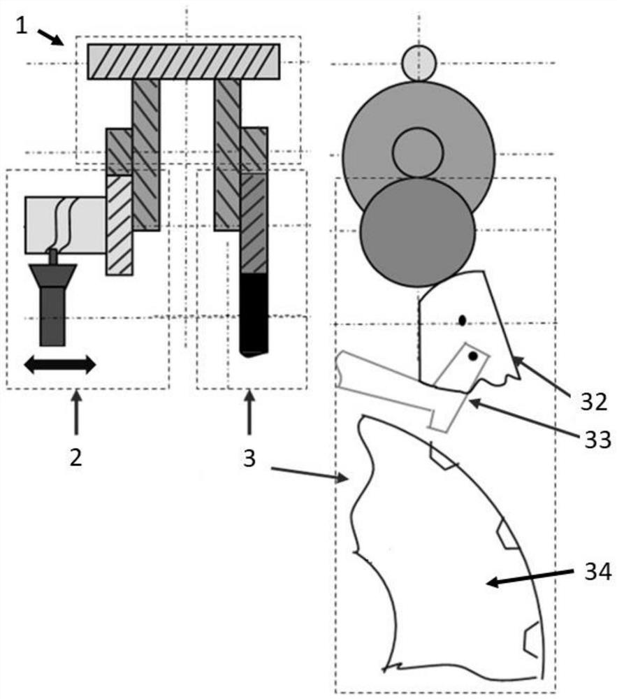 Gear shifting and parking braking system, vehicle and control method