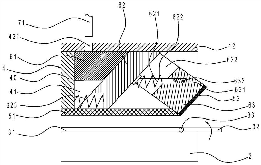 A device for manufacturing dripping glazed tile blanks