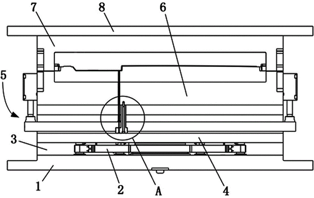 Die with ejector sleeve ejection mechanism