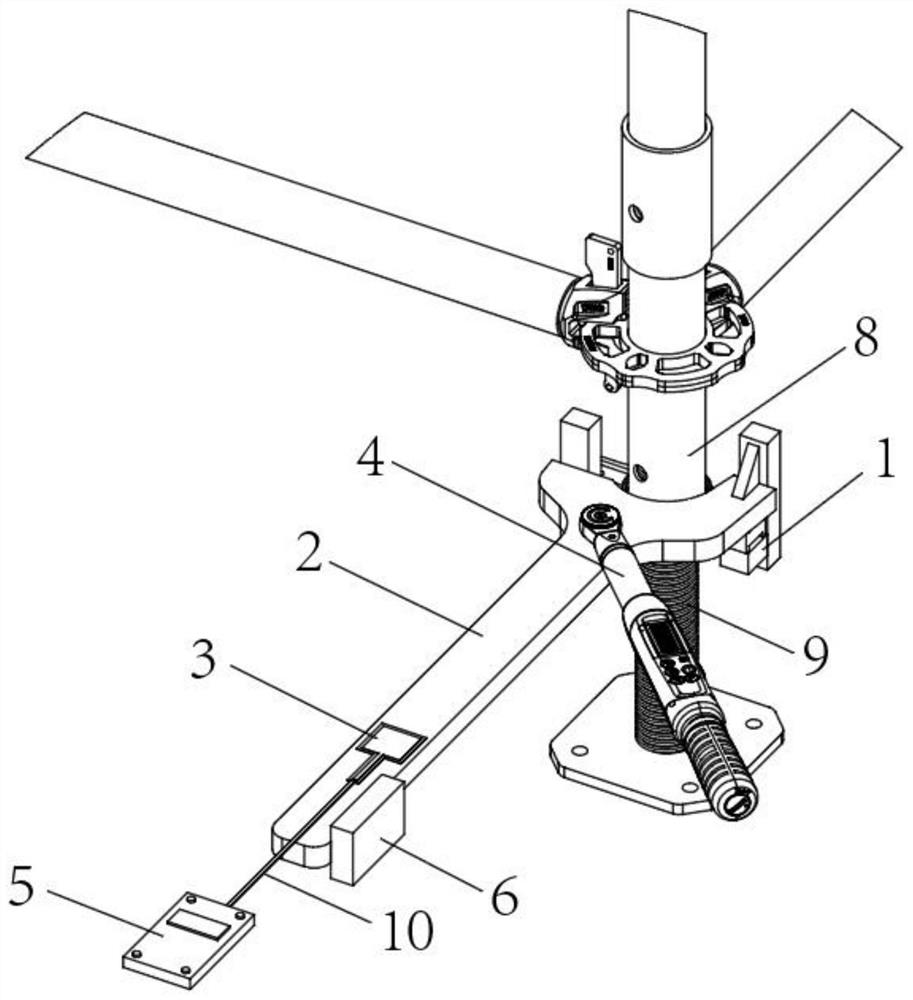 Dismounting tool for disc buckle support