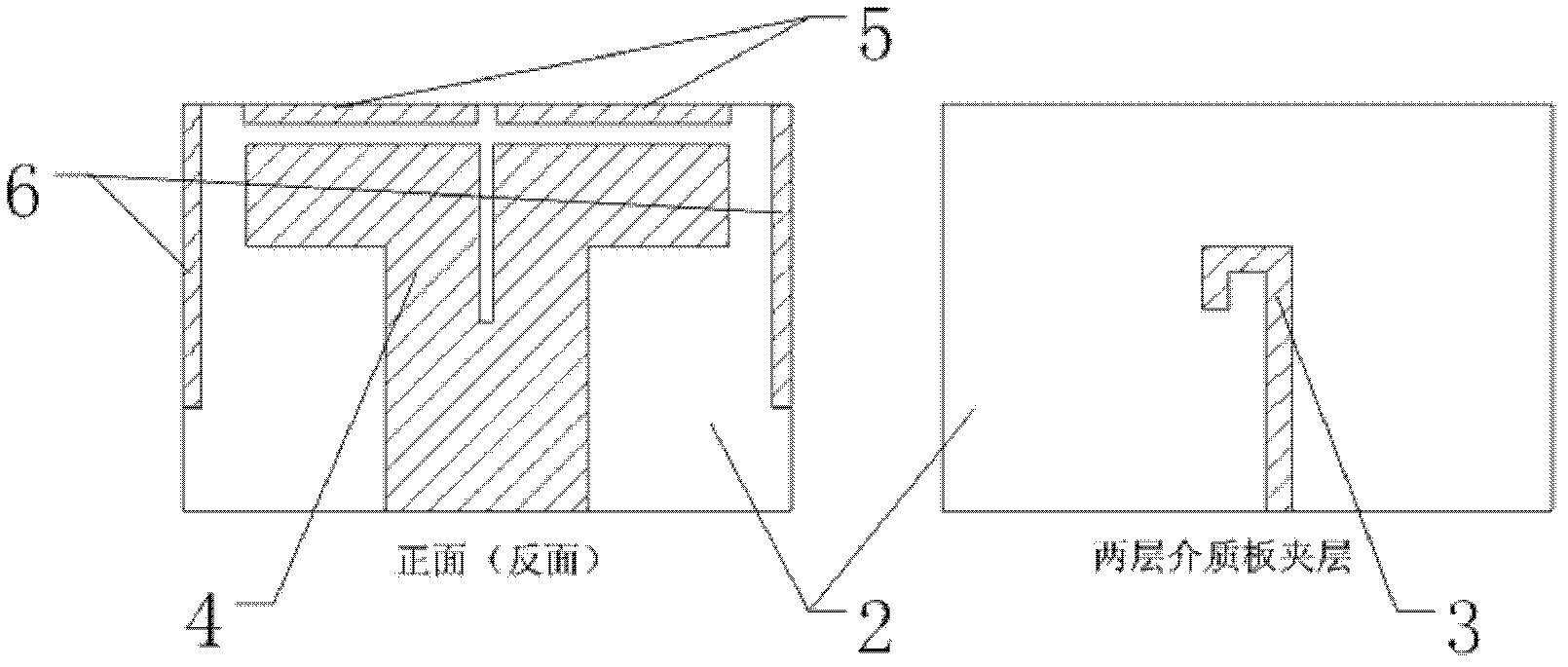 Broadband low cross-polarization printed dipole antenna with parasitic element