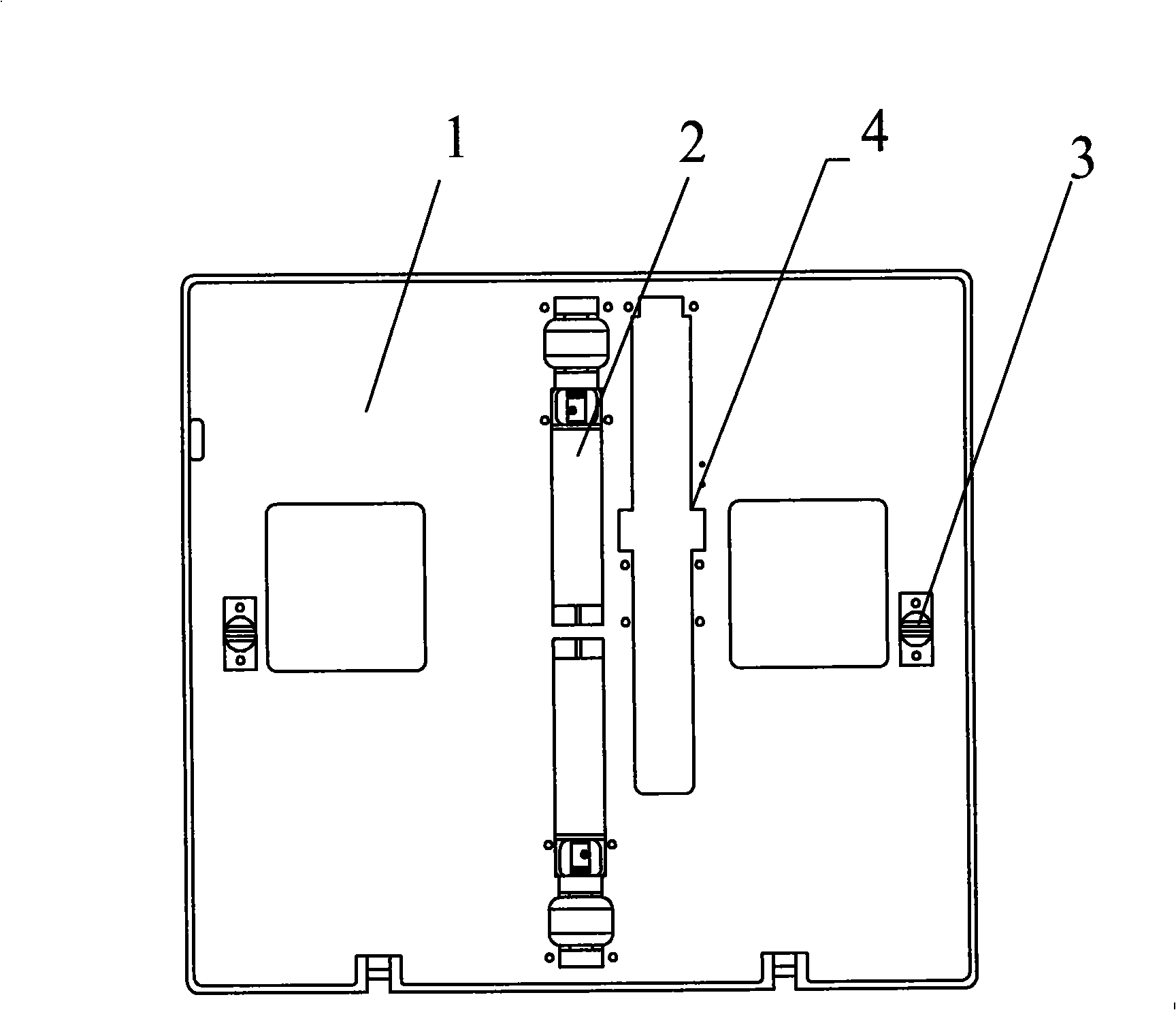 Computer moving support bracket