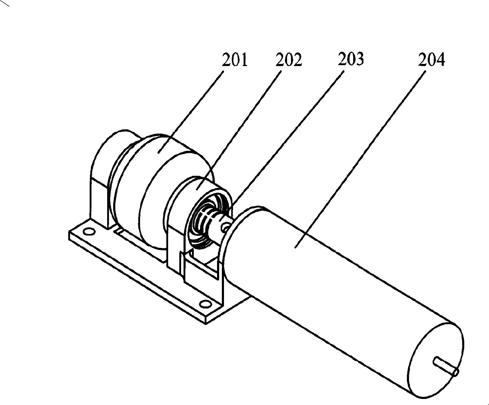 Computer moving support bracket