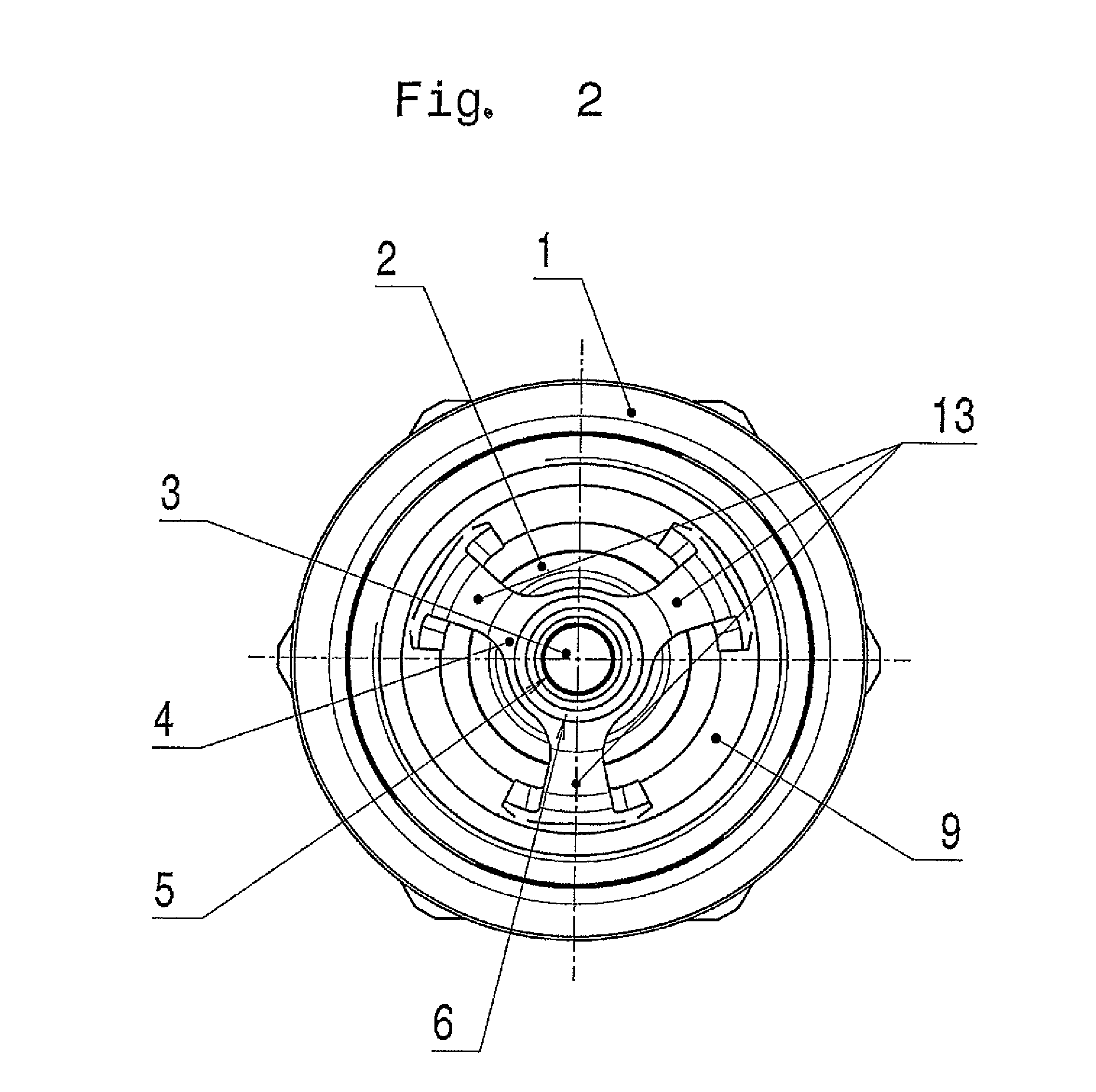 Spark plug for a gas-operated internal combustion engine