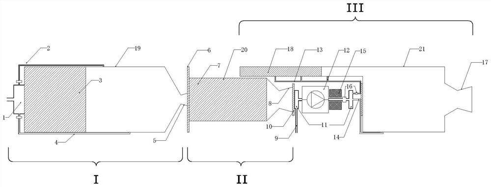 A direct-injection multi-stage power underwater high-speed thruster and its control method