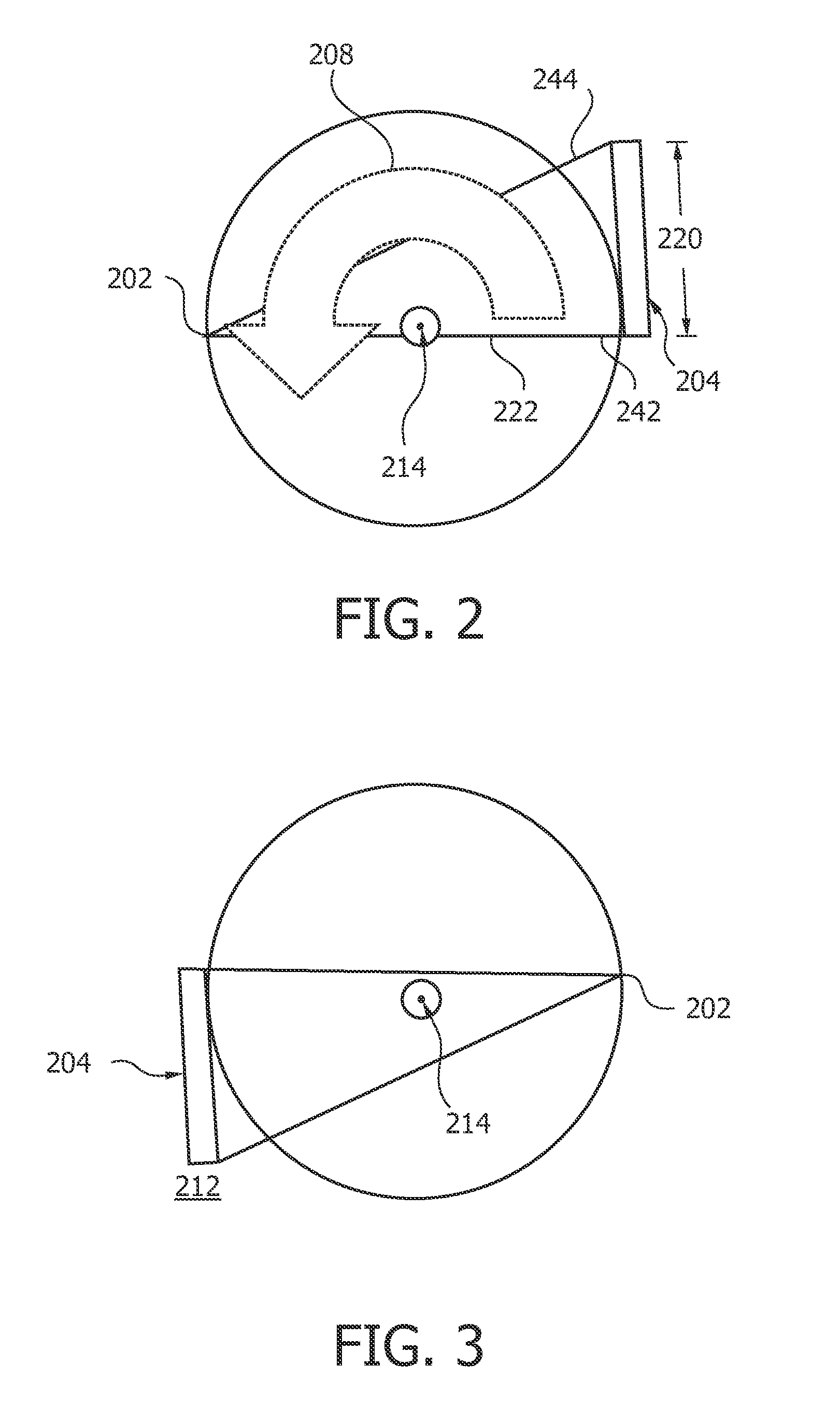 Semicircular inversed offset scanning for enlarged field of view 3D