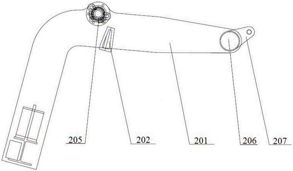 Rapid mounting and dismounting mechanism used for distribution chute replacing device and distribution chute replacing system