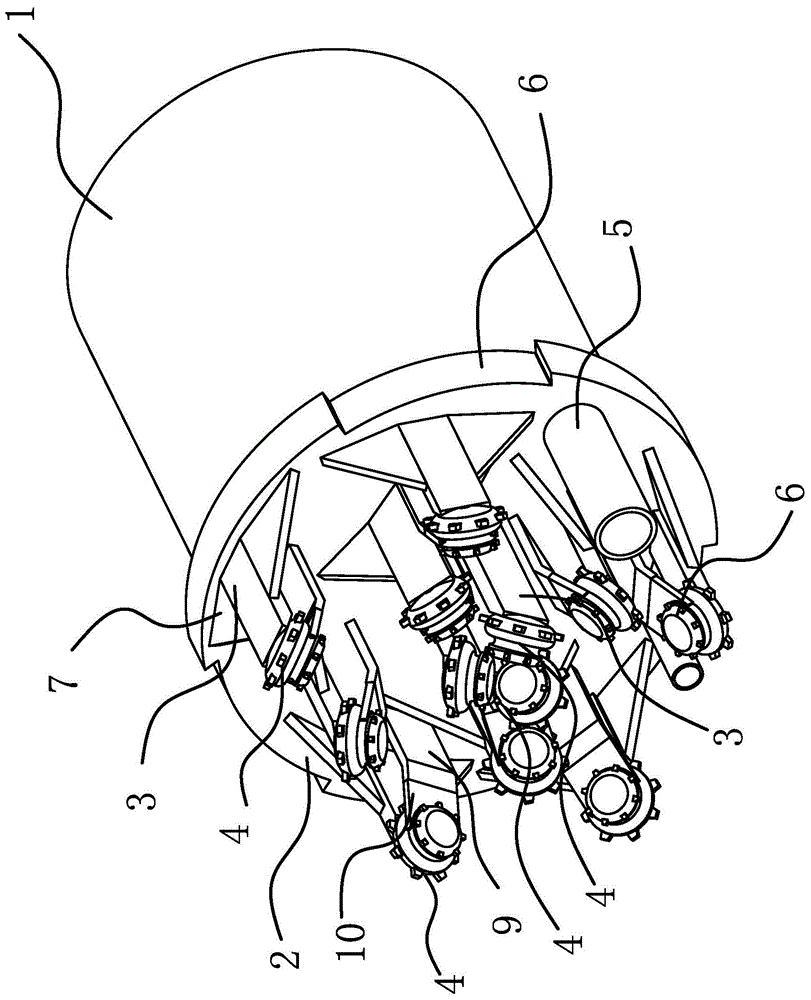 A multi-cone drill bit