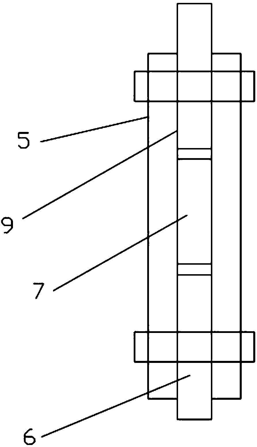 An adaptive double-hanging double-link hanging string