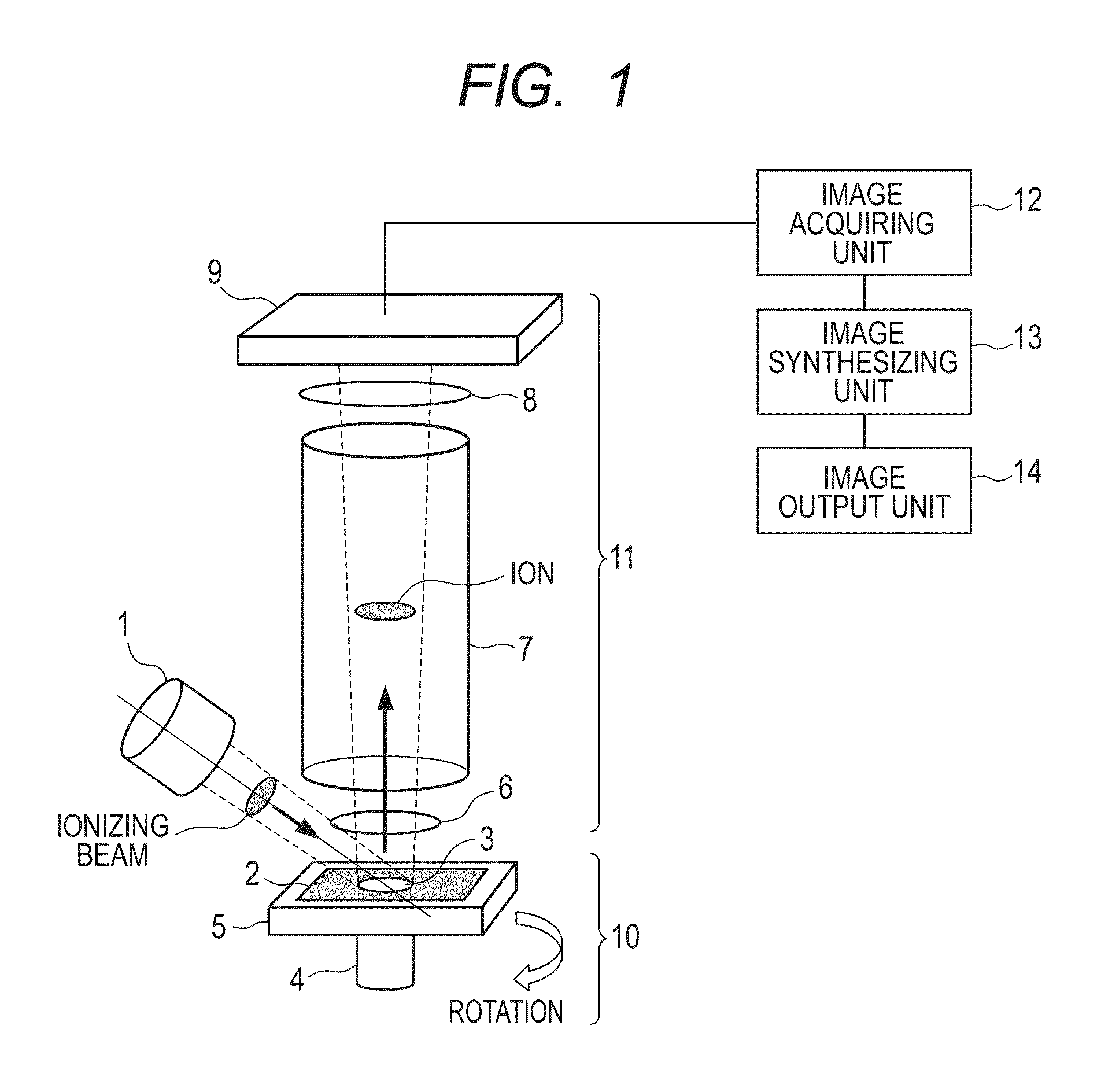 Mass distribution measuring method and mass distribution measuring apparatus