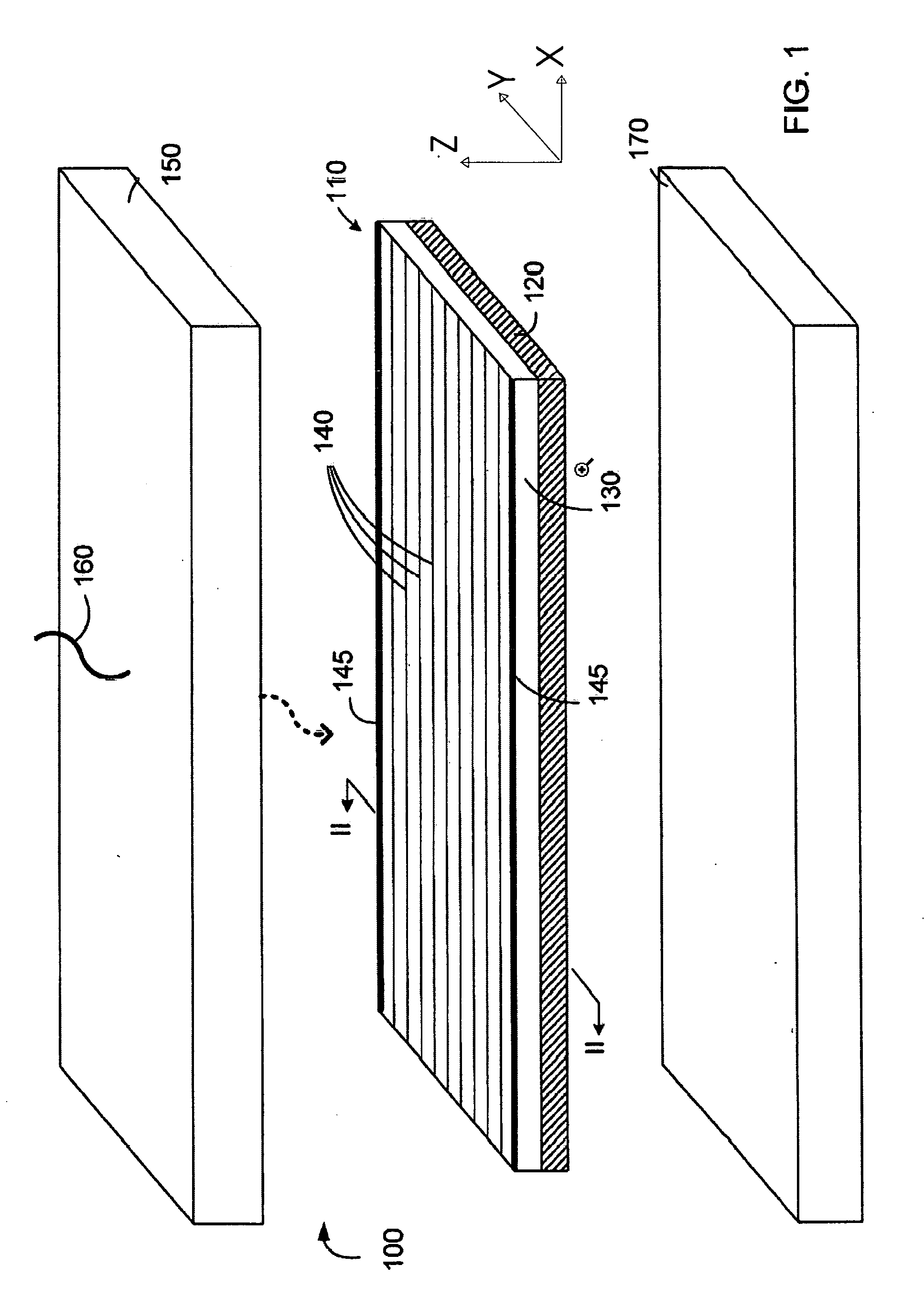 Electric energy generating modules with a two-dimensional profile and method of fabricating the same