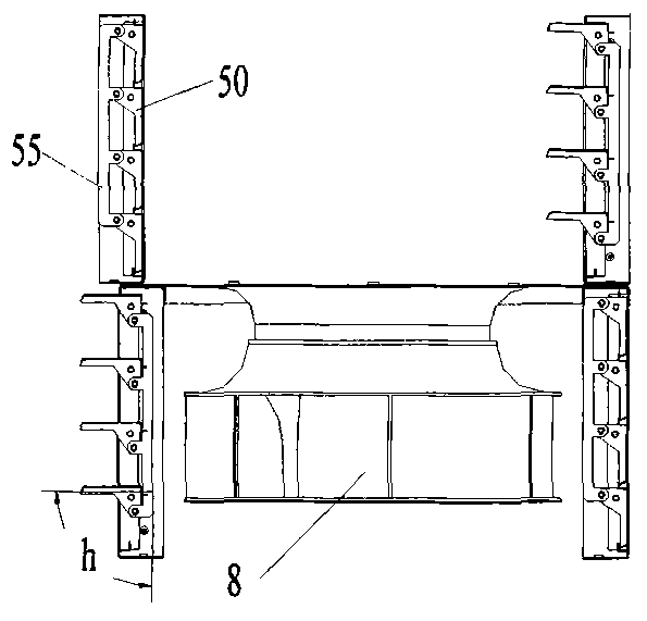 Integrated automatic dedusting energy-saving system and conversion method thereof