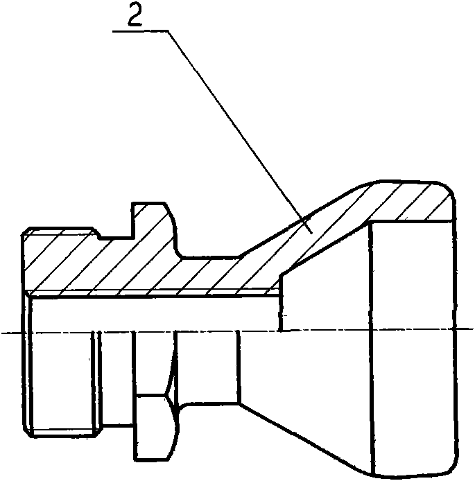 Method for manufacturing two-way threaded-insert type tension spring