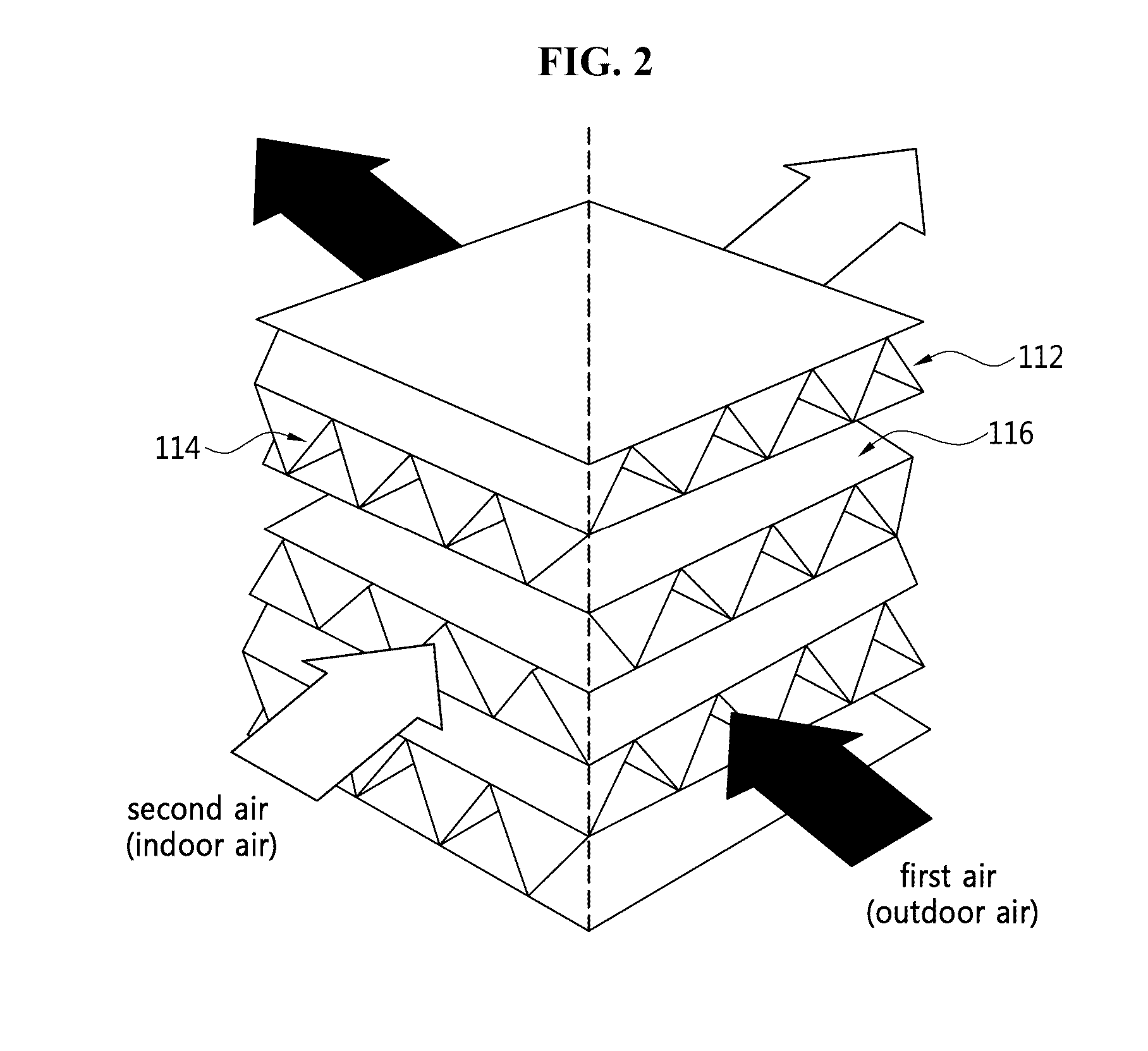 Air handling system and air handling method using the system