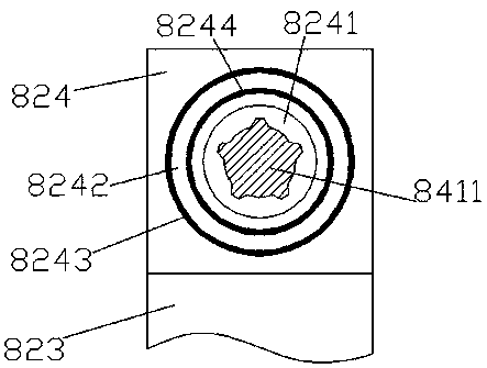 A kind of material polishing equipment