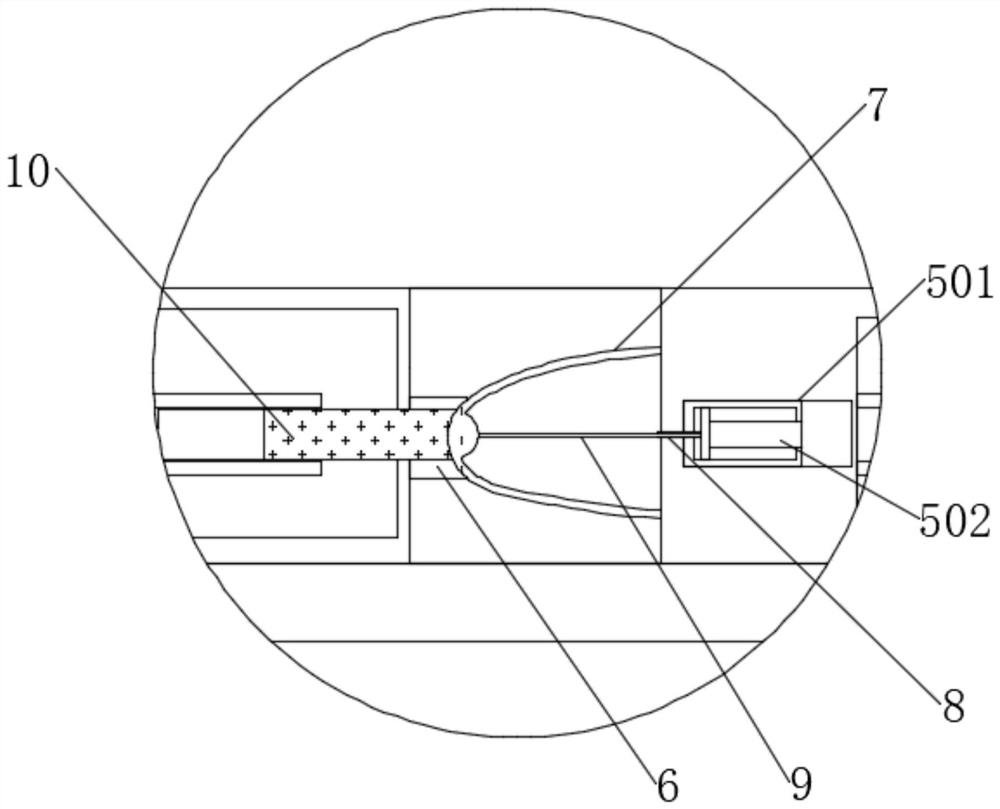 A waterproof switch with intermittent heat dissipation