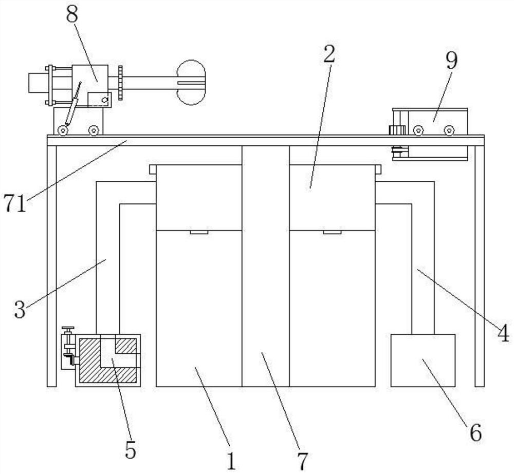 Electrode anti-oxidation treatment device and method