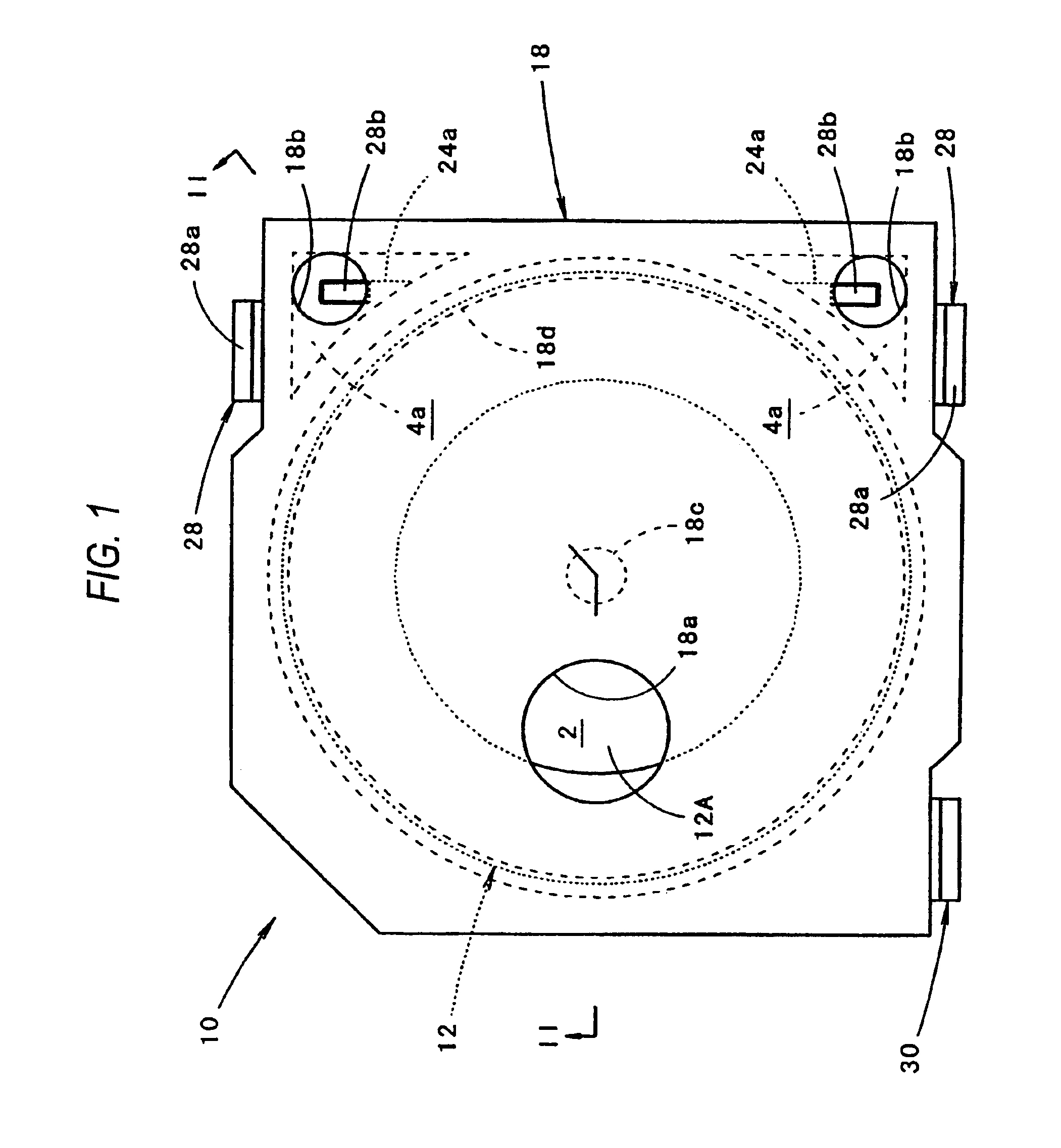 Electromagnetic electroacoustic transducer