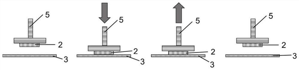 Method for applying die-cuts to surfaces and testing methods therefor