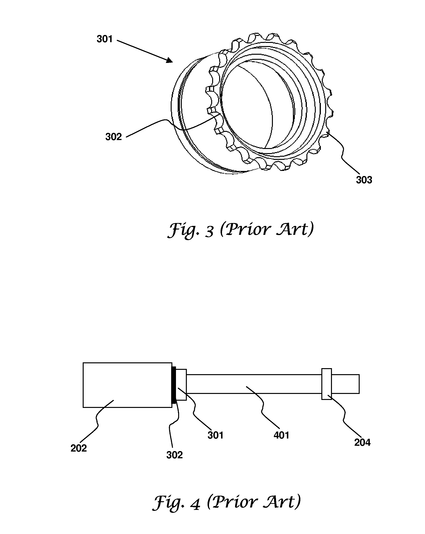 Two piece rail system for firearm