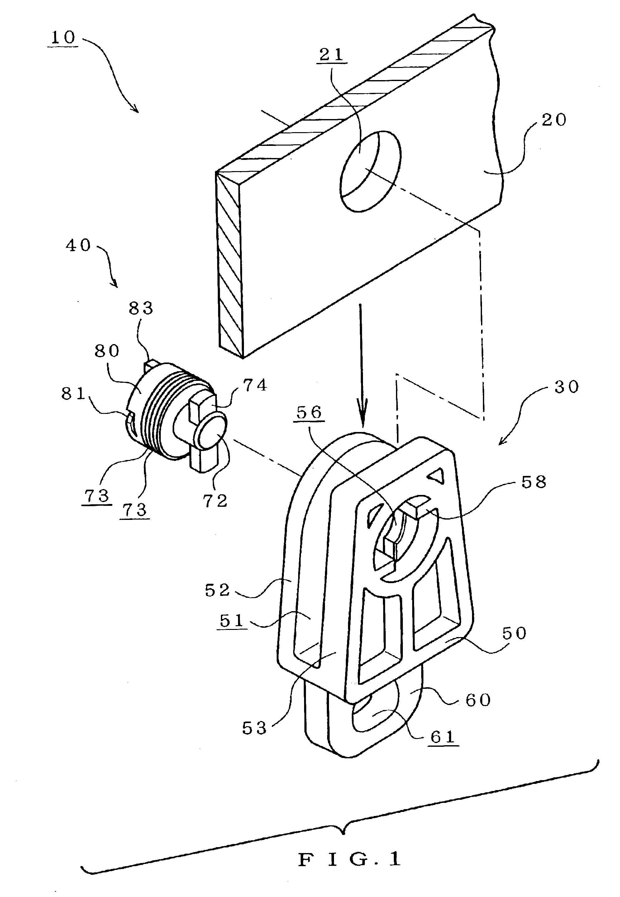 Vehicle window glass holder