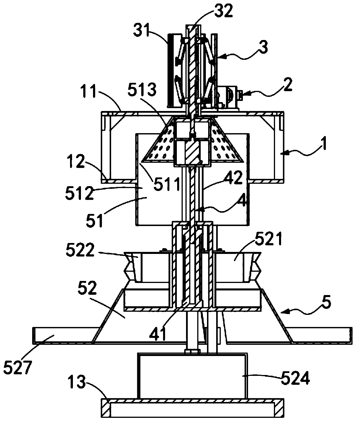 Automatic slitting machine for arc-shaped paperboard