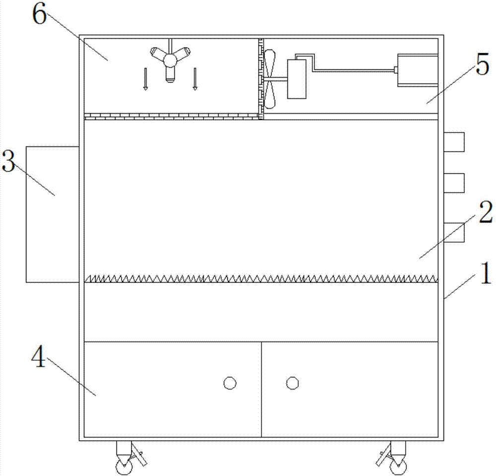 Multifunctional sanitation worker rest room