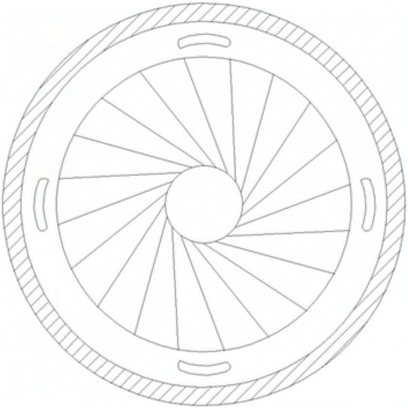 Cyclonic plate tower for thiourea production