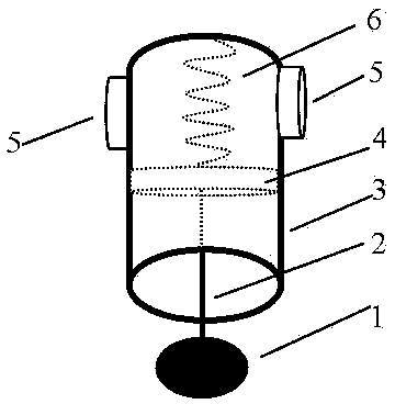 Method for measuring air specific heat ratio through the adoption of vibration method