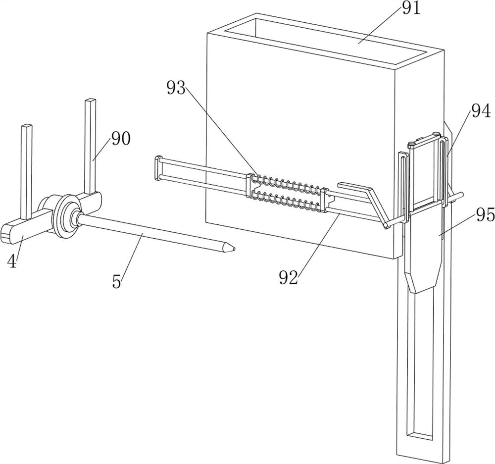 Agricultural corn kernel rapid threshing equipment