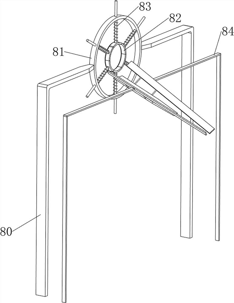 Agricultural corn kernel rapid threshing equipment