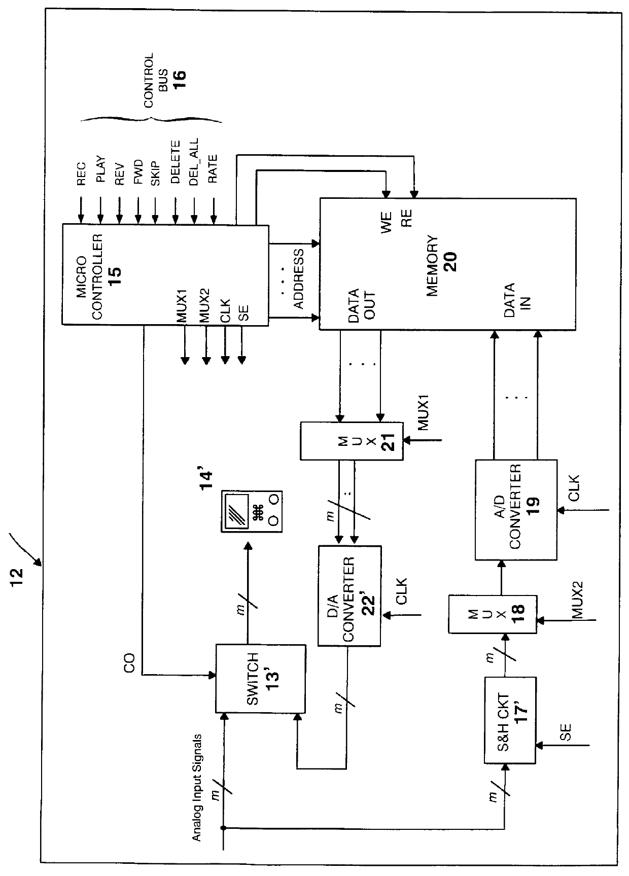 Signal recorder with deferred recording