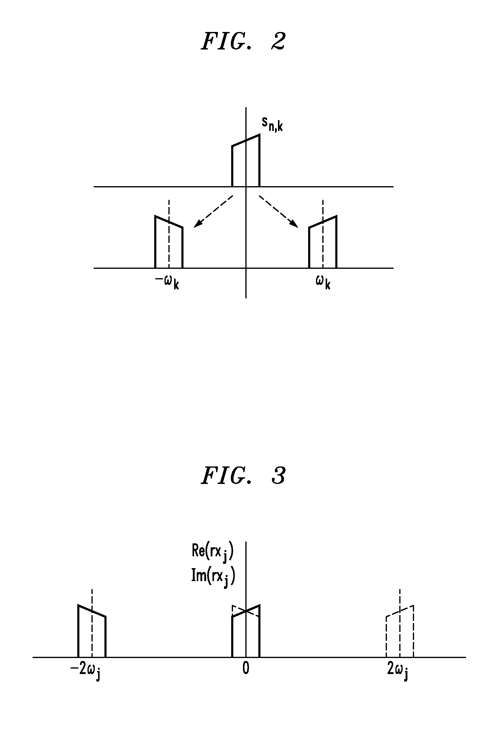 Method and apparatus for cross-talk cancellation in frequency division multiplexed transmission systems