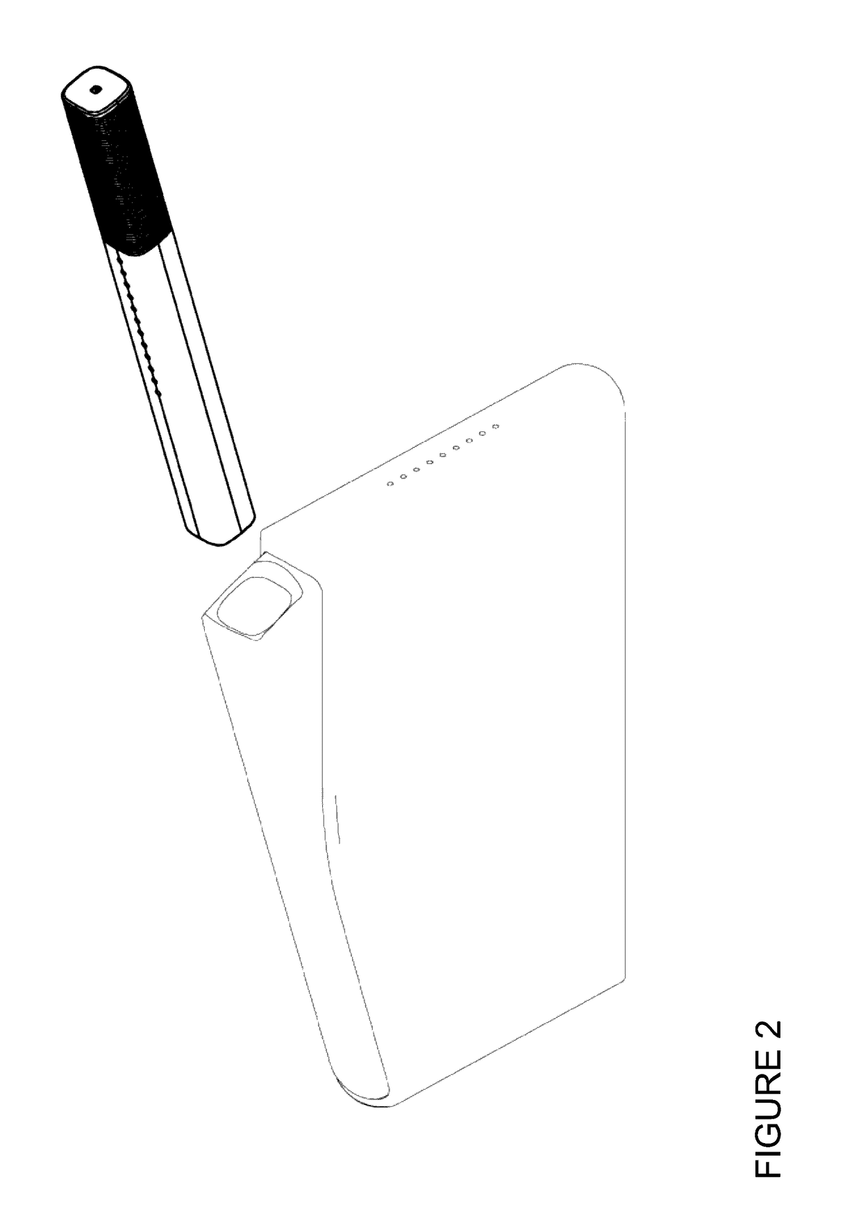 Electronic vaporiser system