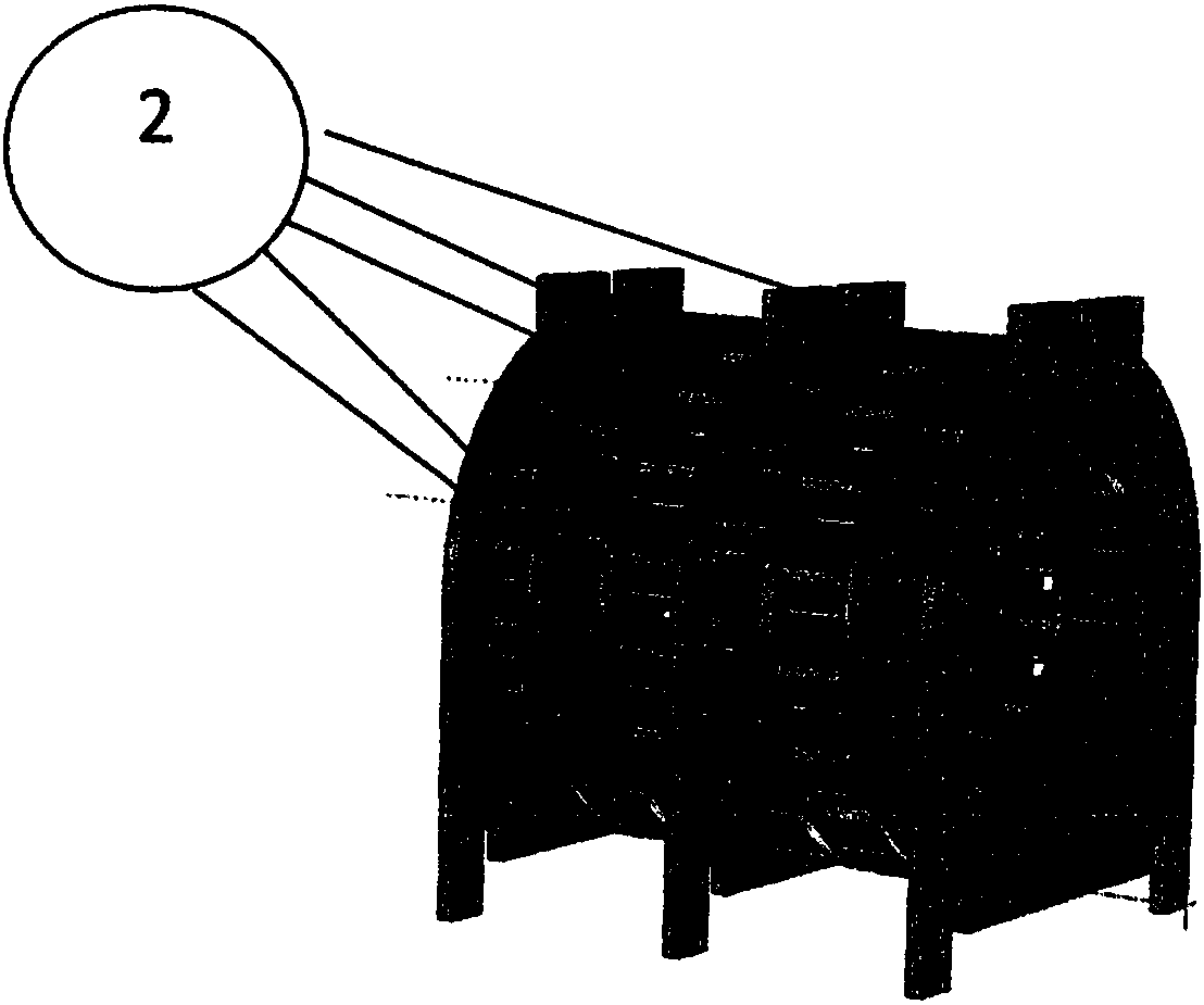 Magnet assembly for MRI comprising cylindrical rings of halbach type