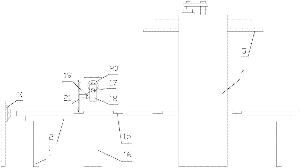 Device for producing chute pipe