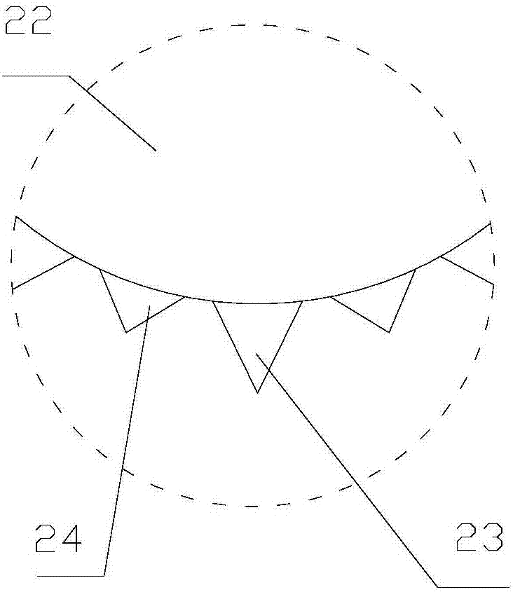 Device for producing chute pipe