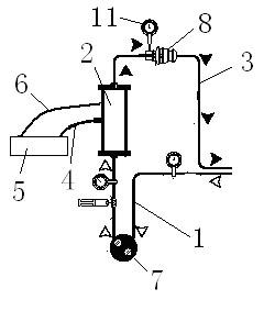 Device and method for eliminating pathogens in blood