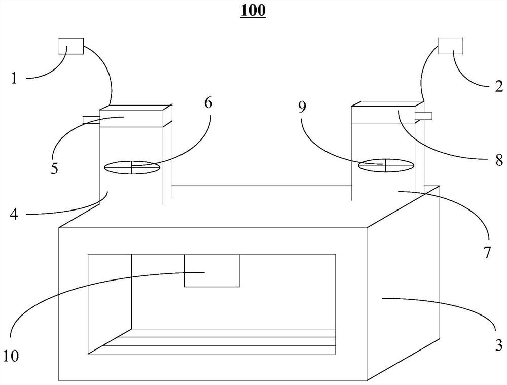 Disinfecting and drying system and method for kitchen, electronic equipment and storage medium