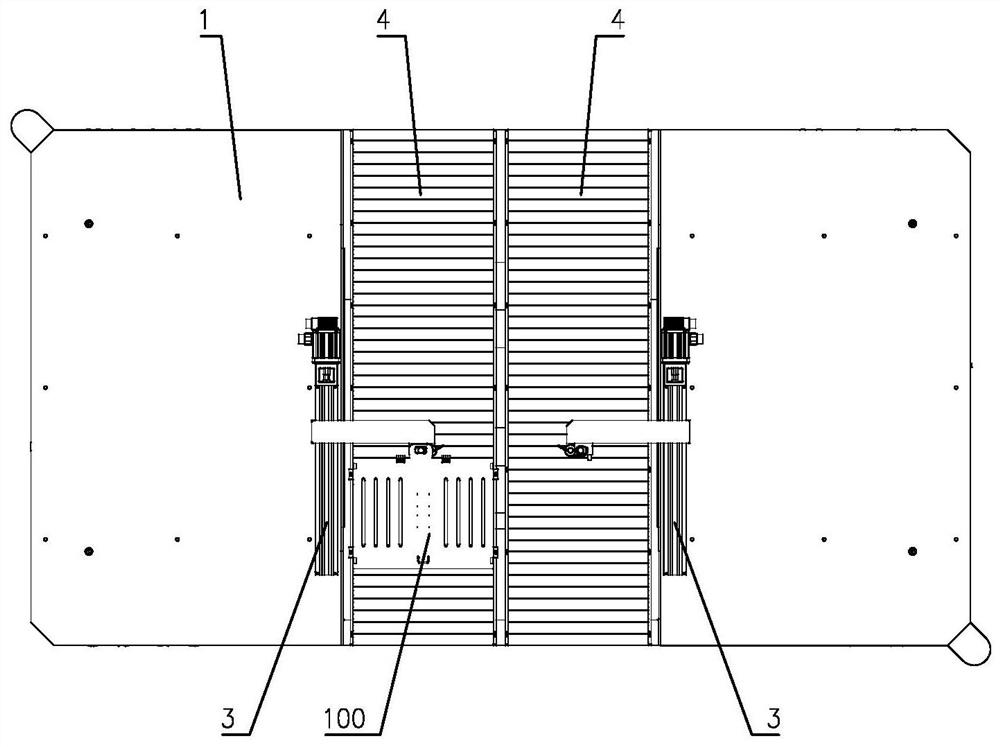 AGV and method for replacing battery of transfer robot