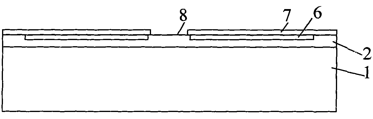 Method for forming planar thick isolation medium