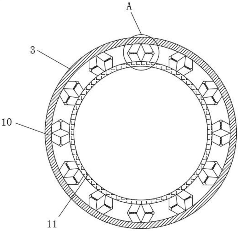 Noise reduction air duct of axial flow fan