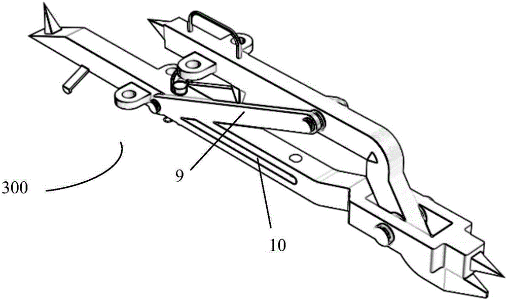 Car arrester module capable of achieving modularization assembling and matrix car arrester