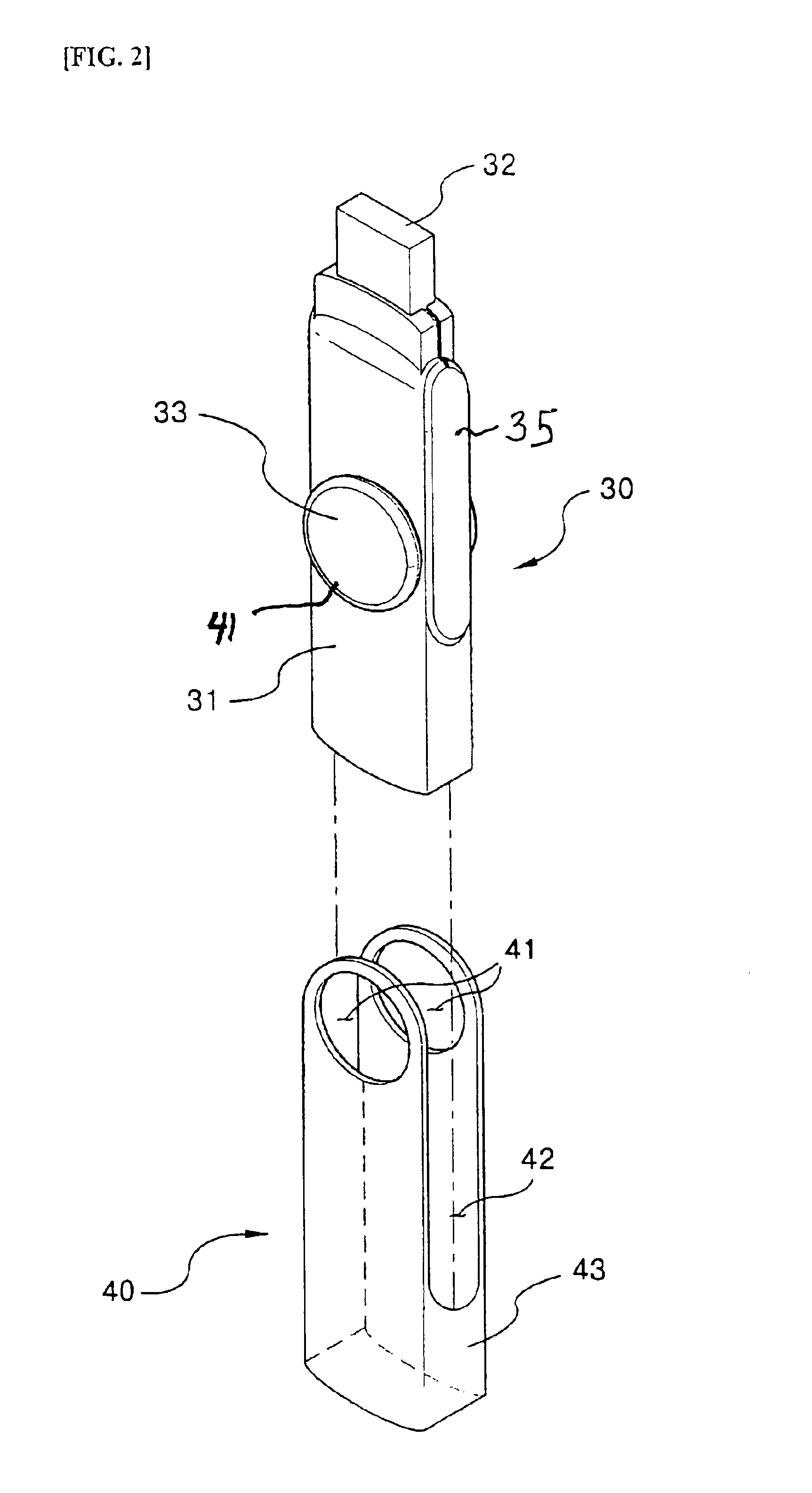 Flash memory apparatus having single body type rotary cover