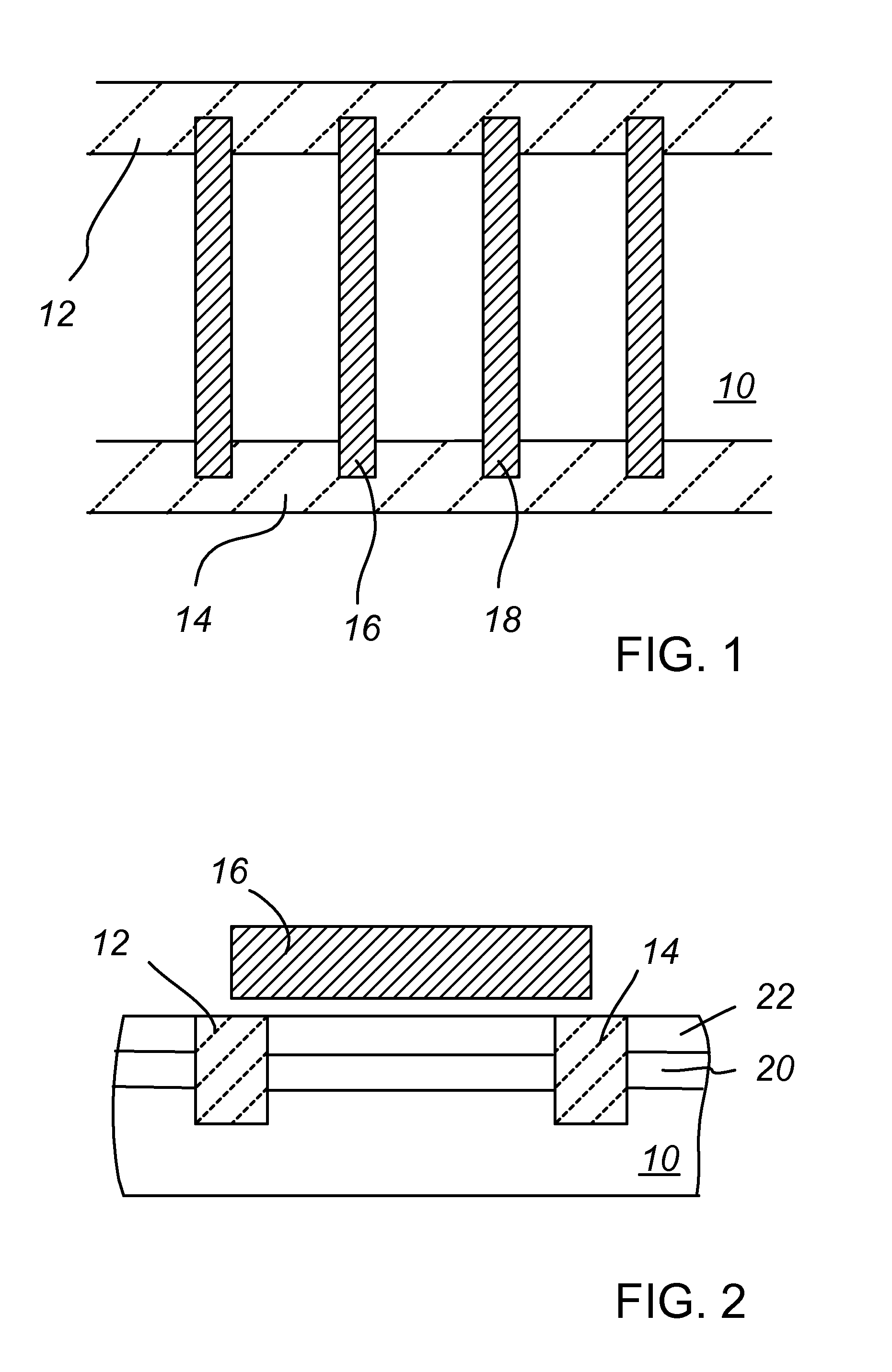 Transistor with longitudinal strain in channel induced by buried stressor relaxed by implantation