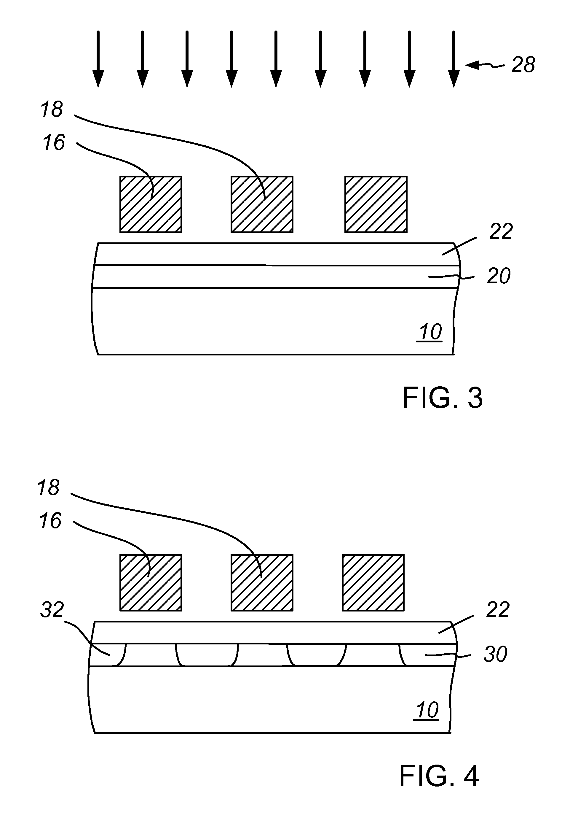 Transistor with longitudinal strain in channel induced by buried stressor relaxed by implantation