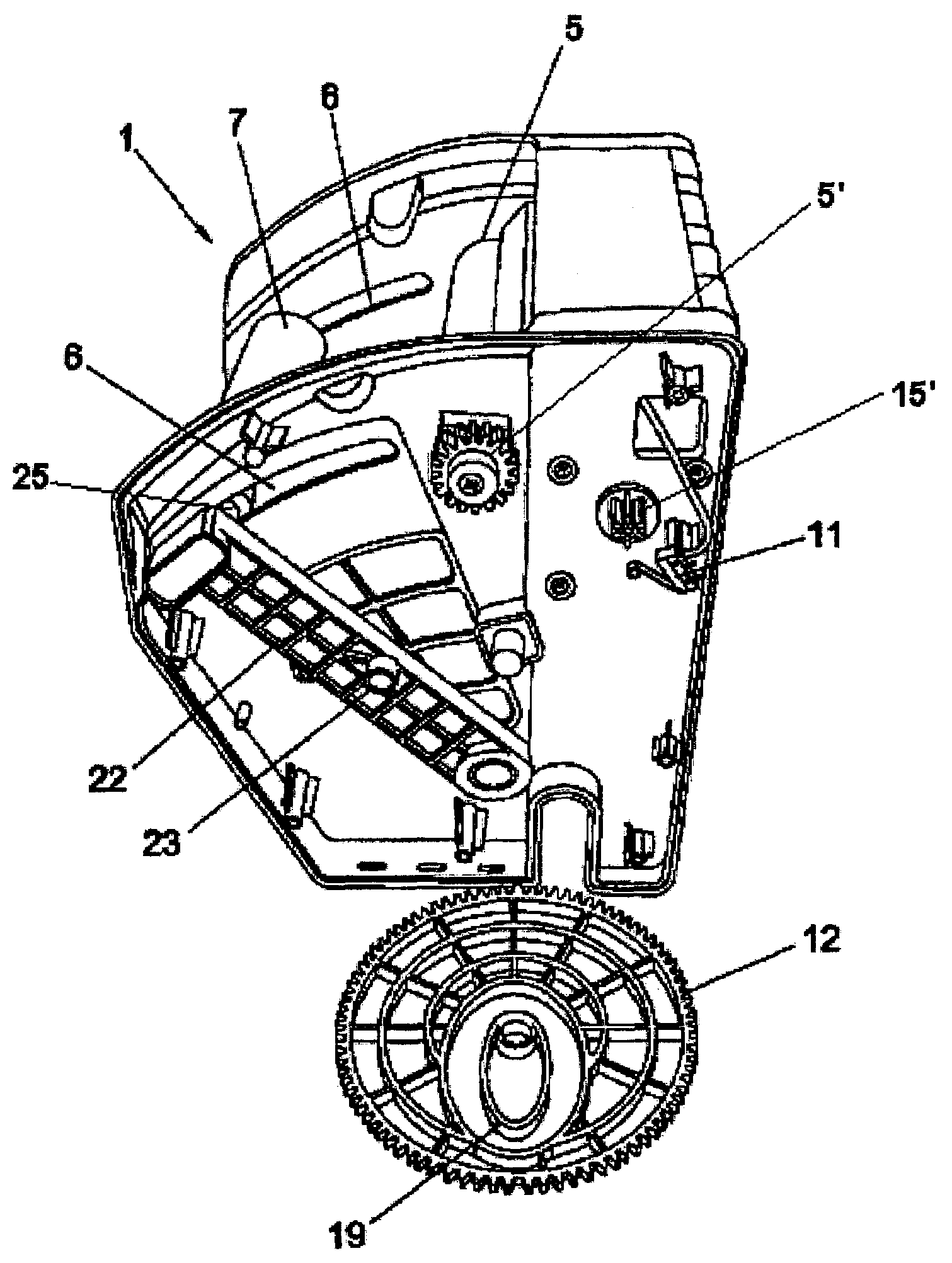 Automatic roller wringer