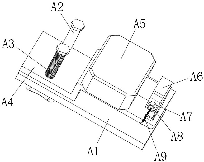 Solar photovoltaic power generation assembly fault on-line detection device and detection method thereof