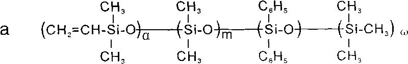 Organic silica gel packaging material of large-power LED and preparation method thereof