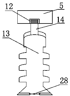 Batch processing and forming device for organic composite insulators